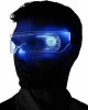 SAFEBAO LED Light Up Glasses for adult with 7 Colors and 4 Modes Rechargeable Futuristic style Glasses