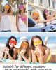 12 Pieces Oversized Square Sunglasses Flat Top Shades Retro Oversize