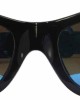 2 Pairs of Birdz Seahawk Polarized Padded Sunglasses Black Frames Blue + Red Reflectech Lenses