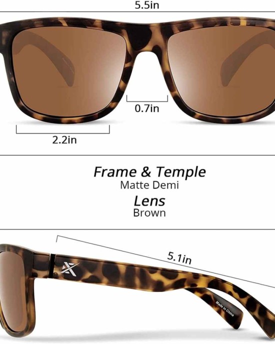 Extremus by KastKing Kennesaw Polarized Sunglasses Men and Women for Running Fishing Cycling Driving