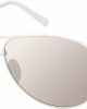 Jessica Simpson J106 Iconic UV Protective Metal Aviator Sunglasses. Glam Gifts for Women Worn All Year, 59 mm