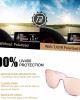 TJUTR Womens Sunglasses Classic Siamese Sunglasses Trendy One Piece Square Oversized Shades Polarized 100% UV Protection