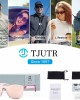 TJUTR Womens Sunglasses Classic Siamese Sunglasses Trendy One Piece Square Oversized Shades Polarized 100% UV Protection