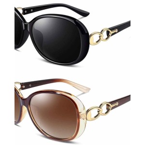Polarized Sunglasses for Women Oversized Sun Glasses Fashion Shades SUNIER S85
