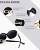 Polarized Sunglasses for Women Oversized Sun Glasses Fashion Shades SUNIER S85