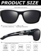 Sports Sunglasses Polarized Men Driving Cycling Fishing Running Sun Glasses UV400 Goggles Glasses rope