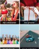 15 Pairs Candy Colored Rimless Sunglasses Cat Eye Colored Transparent Sunglasses for Women Men