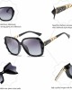 Dollger Oversized Polarized Sunglasses for Women Trendy Classic Ladies Sun Glasses UV400 Protection