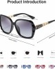 Dollger Oversized Polarized Sunglasses for Women Trendy Classic Ladies Sun Glasses UV400 Protection