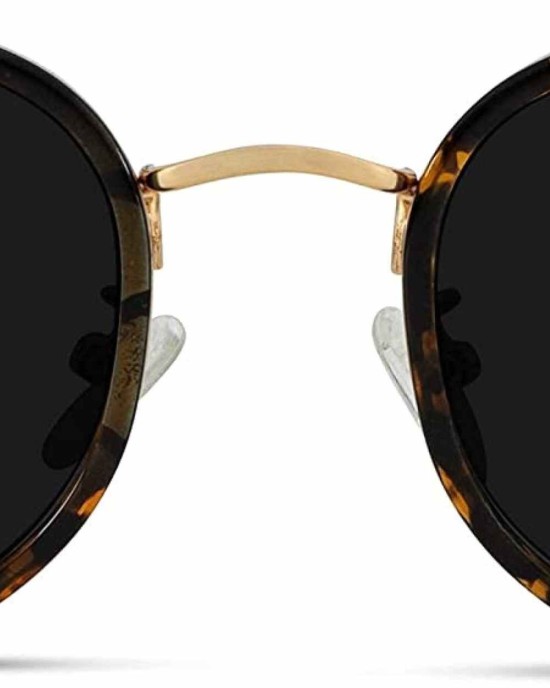 WearMe Pro - Round Metal Frame Sunglasses for Women