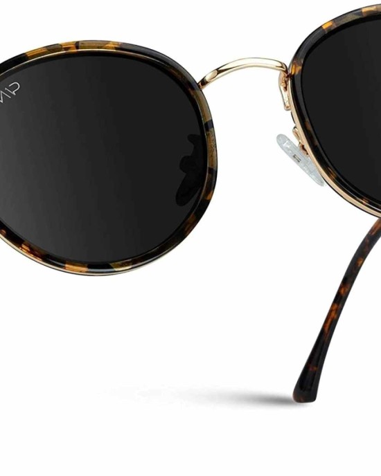 WearMe Pro - Round Metal Frame Sunglasses for Women