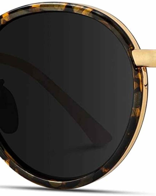 WearMe Pro - Round Metal Frame Sunglasses for Women