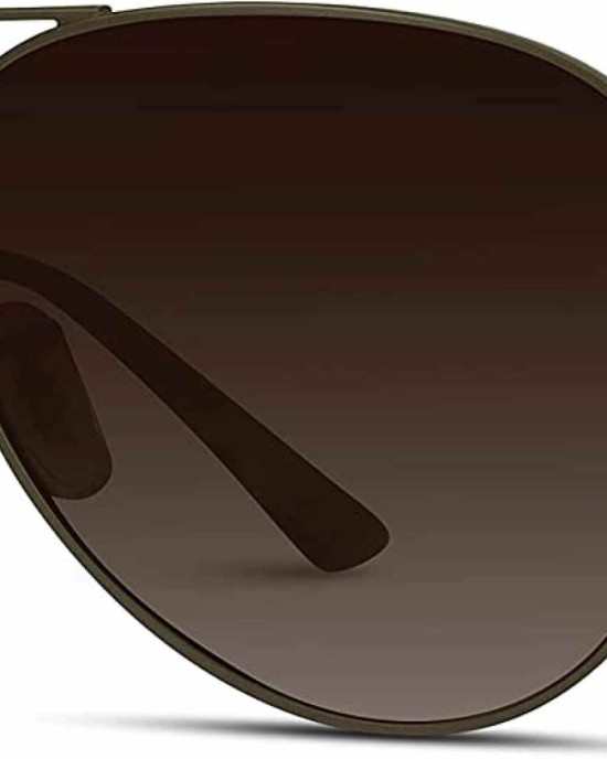 WearMe Pro - Polarized Pilot Style Classic Aviator Sunglasses