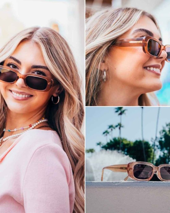 WearMe Pro - Trendy Polarized Rectangular Sunglasses