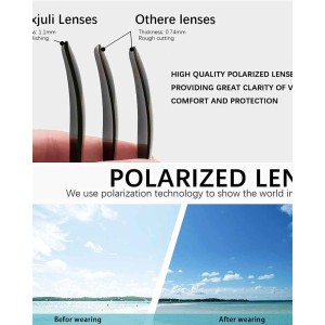 MAXJULI Polarized Sunglasses for Men and Women,UV400 Protection Sun Glasses,Ideal for Driving Cycling and Running 8120
