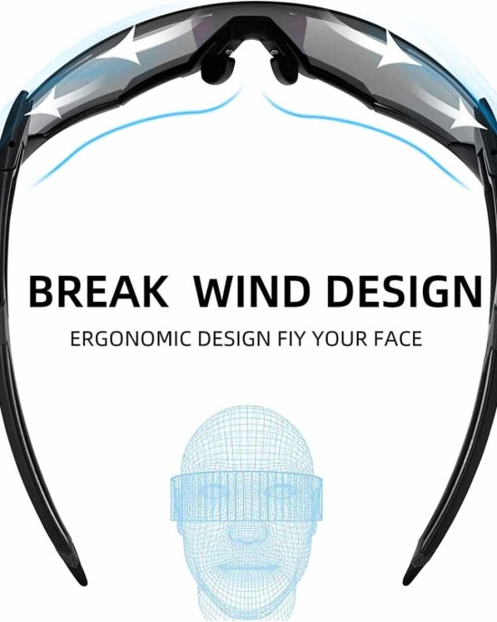 ROCKBROS Photochromic Sunglasses for Men Cycling Sunglasses Sports Bike Glasses