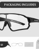ROCKBROS Photochromic Sunglasses for Men Cycling Sunglasses Sports Bike Glasses