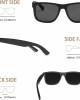 MAXJULI Polarized Sunglasses for Men and Women,UV Protection Rectangular Sun Glasses 8806
