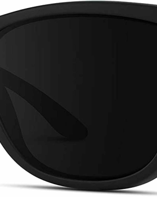 WearMe Pro - Polarized Square Active Running Women Men Classic Mirrored Sunglasses