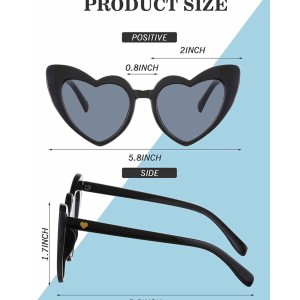 10 Pairs Bride Bridesmaid Sunglasses Heart Shaped Sunglasses Bachelorette
