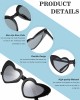 10 Pairs Bride Bridesmaid Sunglasses Heart Shaped Sunglasses Bachelorette