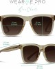 WearMe Pro - Thick Square Oversized Trendy Women Sunglasses