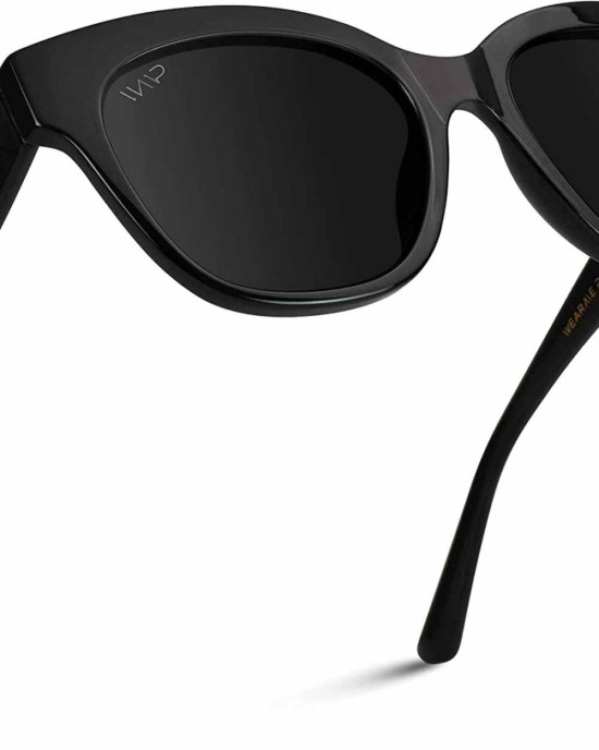 WearMe Pro - Oversized Polarized Retro Cat Eye Sunglasses for Women