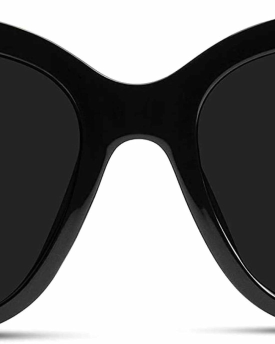 WearMe Pro - Oversized Polarized Retro Cat Eye Sunglasses for Women