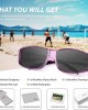 Sunglasses Fit Over Glasses, Polarized 100% UV Protection Wrap-around Sunglasses for Men & Women Driving