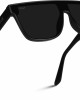 WMP Eyewear - Flat Full Mirrored Lens Square Trendy Oversized Sunglasses