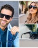 WMP Eyewear - Flat Full Mirrored Lens Square Trendy Oversized Sunglasses