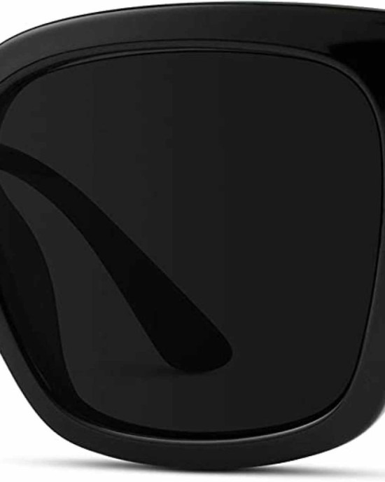 WMP Eyewear - Square Oversized Metal Frame Fashion Style Women Polarized Sunglasses