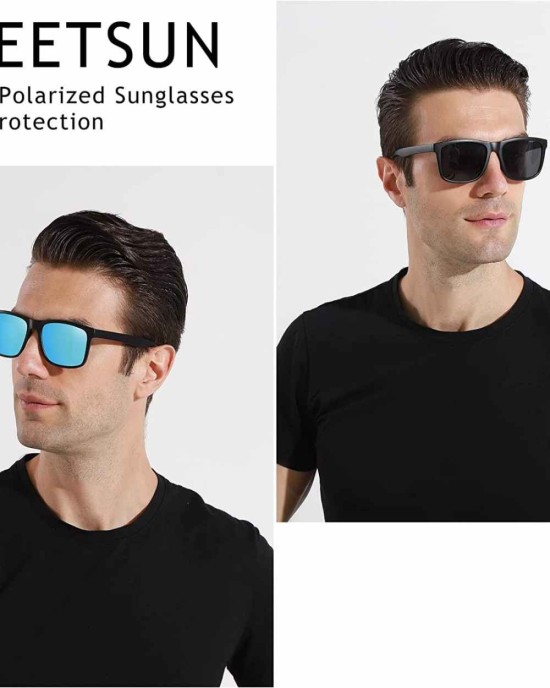 MEETSUN Polarized Sunglasses for Men Women Driving Sun Glasses UV Protection