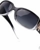 LVIOE Polarized Sunglasses for Women, Fashion Butterfly Decoration Driving Fishing-100% UV Protection