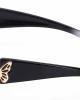 LVIOE Polarized Sunglasses for Women, Fashion Butterfly Decoration Driving Fishing-100% UV Protection