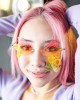 7 Pieces Dragonfly Sunglasses Fairy Glasses Butterfly Glasses Rimless Sunglasses for Women Men