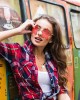 9 Pairs Rimless Star Sunglasses Pentagram Personality Glasses Eyewear Funky Festival Sunglasses for Women