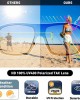 Bevi Square Polarized Sunglasses UV 400 Protection with TR90 Lightweight Frame Glasses for Women Men