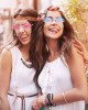 6 Pairs Rimless Cute Sunglasses Tassel Cloud Glasses Funky 90s Sunglasses Cool Disco Sunglasses Eyewear for Women Men