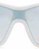Foster Grant Sun Luv Embrace The Unknown Shield Sunglasses, Matte White, 55mm (10260197.COM)