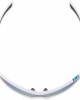 Foster Grant Sun Luv Embrace The Unknown Shield Sunglasses, Matte White, 55mm (10260197.COM)