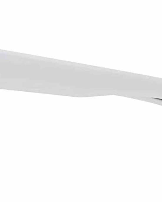 Foster Grant Sun Luv Embrace The Unknown Shield Sunglasses, Matte White, 55mm (10260197.COM)