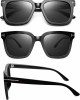 Polarized Sunglasses for Women, Classic Retro Square Oversized Sun Glasses UV400 Protection