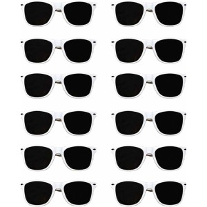 White Sunglasses Bulk- (Pack of 36) Wedding Bridal Party Sunglasses Bulk Party Favors Pack Women-Men