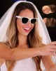 White Sunglasses Bulk- (Pack of 36) Wedding Bridal Party Sunglasses Bulk Party Favors Pack Women-Men
