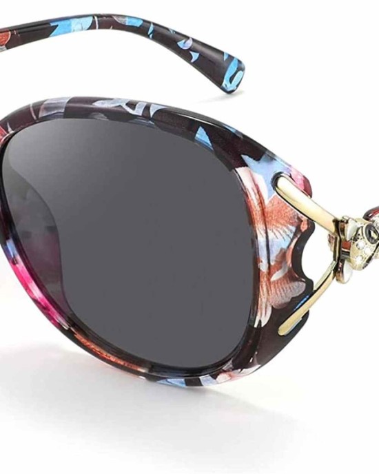 FEISEDY Women Oversized Polarized Sunglasses Ladies Large Shades Classic Fox Sunglasses B2730
