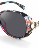 FEISEDY Women Oversized Polarized Sunglasses Ladies Large Shades Classic Fox Sunglasses B2730