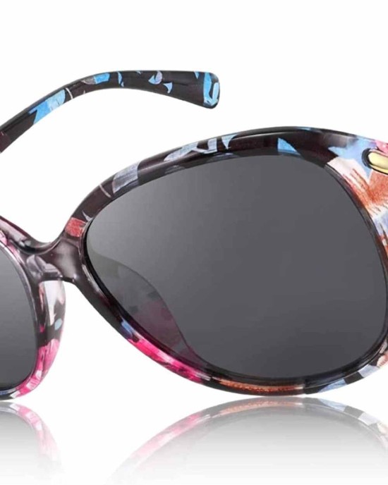 FEISEDY Women Oversized Polarized Sunglasses Ladies Large Shades Classic Fox Sunglasses B2730