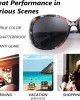 FEISEDY Women Oversized Polarized Sunglasses Ladies Large Shades Classic Fox Sunglasses B2730