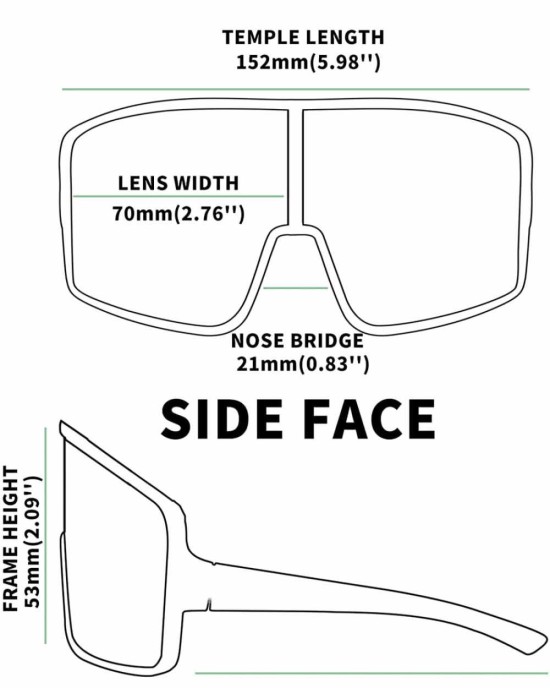 Karsaer Vision Sports Cycling Sunglasses Outdoor Visor Shades Oversized 80s Rave Glasses Beach Volleyball